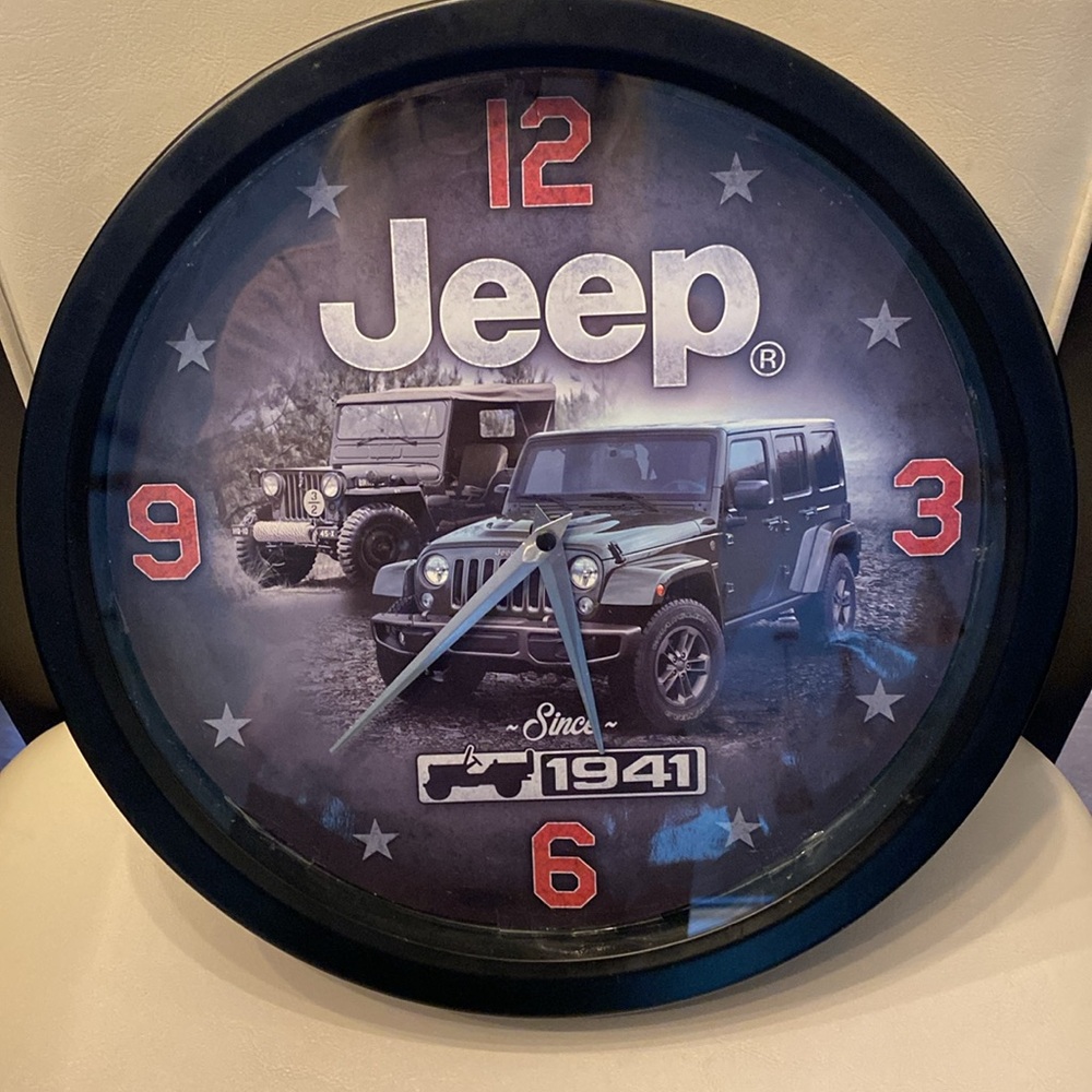 Jeep Themed Wall Clock